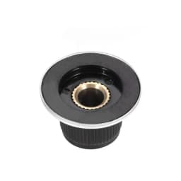 Miwayer 5/10/20 PCS Guitar Effect Pedal Knob Chrome Top Arrow Indication Knob/6.35MM Shaft/Compatible with Electric Guitar Bass