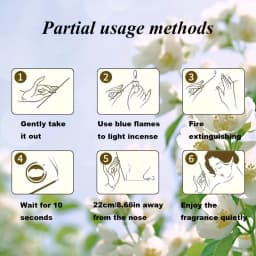 20/50/100 Sticks, Yellow Jasmine Incense Sticks, Length 8.66inch Cm, Suitable for Yoga, Meditation, Home, Living Room, Study Room, Popular Portable Aromatherapy.