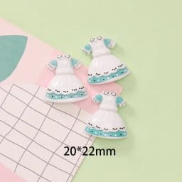 10Pcs New Cute Resin Cartoon Girl, Bunny, Teacup Mouse, Mushroom Flat back Scrapbooking DIY Jewelry Craft Decoration Accessories