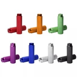 2Pcs Durable Anti-Slip Bike Pegs Aluminum Alloy Lightweight Bicycle Foot Pegs Cycling Parts Bicycle Accessories Fit 3/8 Inch