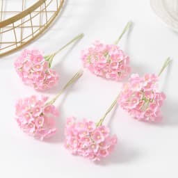 1/3/5Pcs Artificial Flower Bouquet Silk 11cm Fake Flowers for Home Decor Garden Wedding Decoration DIY Craft Gifts Accessories