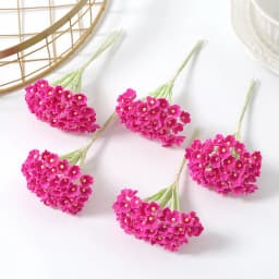 1/3/5Pcs Artificial Flower Bouquet Silk 11cm Fake Flowers for Home Decor Garden Wedding Decoration DIY Craft Gifts Accessories