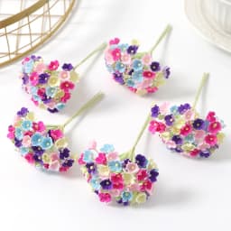 1/3/5Pcs Artificial Flower Bouquet Silk 11cm Fake Flowers for Home Decor Garden Wedding Decoration DIY Craft Gifts Accessories