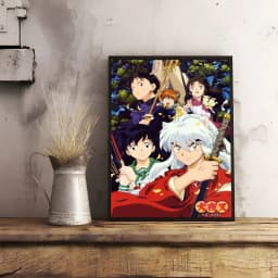 Anime I-Inuyasha Poster Room Decor Home Decoration Interior Wall Art Printing Waterproof Garage BedRoom Posters Gift