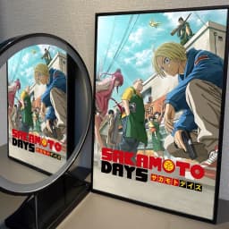 Popular Japanese Anime SAKAMOTO DAYS Prints Poster Figure Taro Sakamoto Canvas Prints Wall Art Home Decor Art Poster Fans Gifts