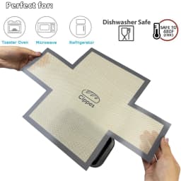 Silicone Bread Loaf Pan Liners, Reusable Nonstick Bread Pan Baking Mat for 9.5 X 5 Inch or 1.5LB Bread Pans, Heat Resistant