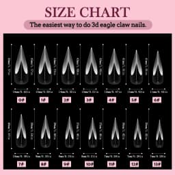 New Eagle Claw Nail-Forms 140pcs Crystal Extension Tips For Quick Gel Nails Paperless Nail Art Kit With Claw Shaped Design Salon