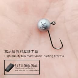 Mr JigginG 20pcs Micro Jig Head Fishing Hook 1g/1.5g/2g/2.5g/3g Super Tiny Fishing Hook Mini Soft Lure Bass Bait Fishing Tackle