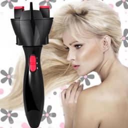 360 Degree Rotating Automatic Hair Braider Machine Two Strand Twist Braid Maker Electric Hair Styling Tool for Women Girls