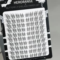 3/6/10 Rows Natural Charming Lashes Y2k Segmented Foxes Eyelash Extension Fluffy Single Clusters False Eyelashes Makeup Tools