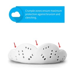 Food Grade EVA Mouth Guard For Clenching and Grinding Teeth at Night Custom-Fit Sleep Night Guard Only Adult Junior And Kids