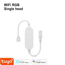 Tuya Smart Life WiFi Controller for LED Strip Light,Single Color/RGB Controller DC12V 2A/3A Power Adapter EU Plug/US Plug