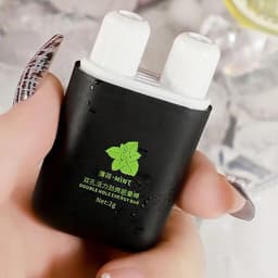 Double-Hole Tube Nasal Inhaler Stick For Energetic Inhaling Nasal Inhaler With Refreshing Sensation For Studying & Overtime Work