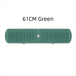 Silicone Drain Mat, Kitchen Faucet Sink Splash Guard, Sink Draining Pad Behind Faucet,For Kitchen & Bathroom Countertop Protect