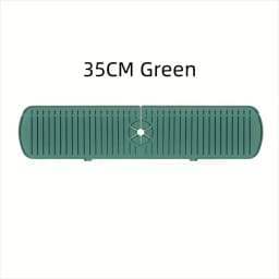Silicone Drain Mat, Kitchen Faucet Sink Splash Guard, Sink Draining Pad Behind Faucet,For Kitchen & Bathroom Countertop Protect