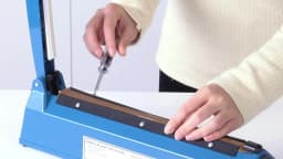 Impulse Sealer Manual Heat Sealer Machine for 8 Inch Plastic Bags Shrink Wrap Bag Sealers Vacuum Sealer Packaging Machine Food