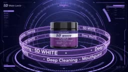 Purple Tooth Cleaning Powder - Sulfate-Free, Deep Cleaning and Polishing, Whitens Teeth in 5 Days, Portable for Daily Use and Travel