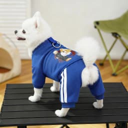 Autumn Winter Dog Warm Jumpsuit Fleece Clothes Pet Clothes Dog Hoodies Sweatshirt for Puppy Cat Yorkie Clothing Soft Dog Coats