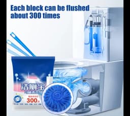 Toilet Bowl Cleaner Tablets Automatic Toilet Tank Cleaners for Deodorizing Descaling Lasting Against Tough 300 Brushes