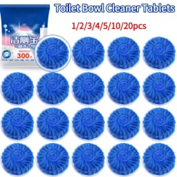 Toilet Bowl Cleaner Tablets Automatic Toilet Tank Cleaners for Deodorizing Descaling Lasting Against Tough 300 Brushes