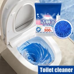 Toilet Bowl Cleaner Tablets Automatic Toilet Tank Cleaners for Deodorizing Descaling Lasting Against Tough 300 Brushes