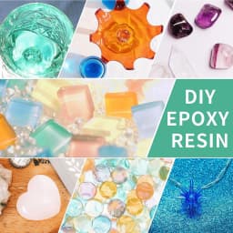 10 Colors/Set Translucent Concentrated Resin Colorant, Non-Toxic Epoxy Resin Pigment Dye Liquid for Resin Coloring, Jewelry Maki