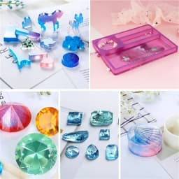 10 Colors/Set Translucent Concentrated Resin Colorant, Non-Toxic Epoxy Resin Pigment Dye Liquid for Resin Coloring, Jewelry Maki