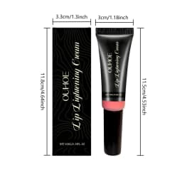 Lip Brightening Cream Enhance Gloss Elasticity Moisturize Nourish Beautify Lip Prevent Chap Dry Fineline Dark Brighten Lip Cream