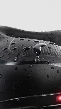 Hollow Breathable Bicycle Saddle Men Women MTB Road BikeSaddle Shock Absorbing Comfortable Big Butt Bike Seat Safety Warning