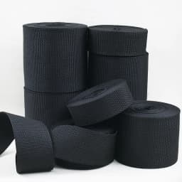 10M Black Webbing 20/25/32/38/50/70/80/100mm Nylon Strap Ribbons Tape Belt Sling Decorative Webbings for Sewing Bais Supplies