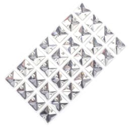VC Sew on Rhinestone Square Shape Crystals Flatback Crystals for Clothing Shell Beads for Wedding Dresses Decoration DIY