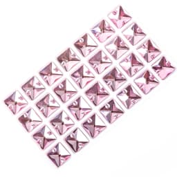 VC Sew on Rhinestone Square Shape Crystals Flatback Crystals for Clothing Shell Beads for Wedding Dresses Decoration DIY