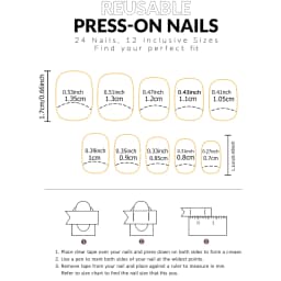 120PCS Short Square White French Simple Shiny False Nails Fashionable Wearable Nails Suitable for Daily Work, Study