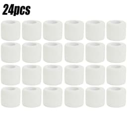 3/6/12/24Pcs Black White Sport Self Adhesive Elastic Bandage Wrap Tape Elastoplast For Knee Support Pads Finger Ankle Palm