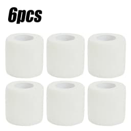 3/6/12/24Pcs Black White Sport Self Adhesive Elastic Bandage Wrap Tape Elastoplast For Knee Support Pads Finger Ankle Palm