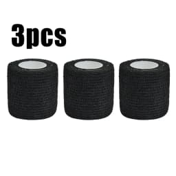 3/6/12/24Pcs Black White Sport Self Adhesive Elastic Bandage Wrap Tape Elastoplast For Knee Support Pads Finger Ankle Palm