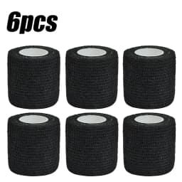 3/6/12/24Pcs Black White Sport Self Adhesive Elastic Bandage Wrap Tape Elastoplast For Knee Support Pads Finger Ankle Palm