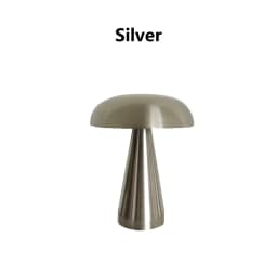 Retro LED Night Ligh Mushroom Touch Sensor Desk Lamp 3 Color Dimming Desktop Night Light Rechargeable Reading Lamp Desktop Decor