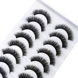 HBZGTLA 10paris Cat Eyelashes Fluffy Mink Eyelashes Natural Look False Lashes for Daily Party Wedding Lightweigh Reusable Makeup