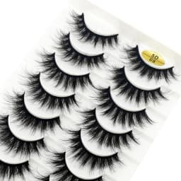 HBZGTLA 10paris Cat Eyelashes Fluffy Mink Eyelashes Natural Look False Lashes for Daily Party Wedding Lightweigh Reusable Makeup