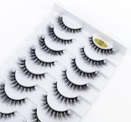 HBZGTLA 10paris Cat Eyelashes Fluffy Mink Eyelashes Natural Look False Lashes for Daily Party Wedding Lightweigh Reusable Makeup