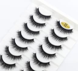 HBZGTLA 10paris Cat Eyelashes Fluffy Mink Eyelashes Natural Look False Lashes for Daily Party Wedding Lightweigh Reusable Makeup