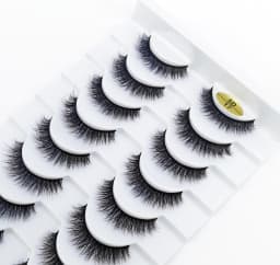 HBZGTLA 10paris Cat Eyelashes Fluffy Mink Eyelashes Natural Look False Lashes for Daily Party Wedding Lightweigh Reusable Makeup