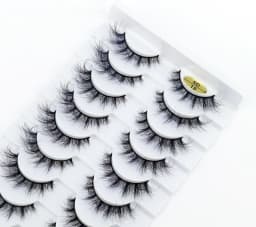 HBZGTLA 10paris Cat Eyelashes Fluffy Mink Eyelashes Natural Look False Lashes for Daily Party Wedding Lightweigh Reusable Makeup