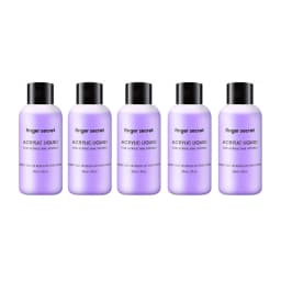 1/3/5PCS Nail Acrylic Liquid Monomer Crystal 40ml/75ml/120ml/240ml for Nail Art Acrylic Powder Extension Professional Manicure