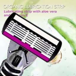 6-Layer Classic Razor, Razor Set, Stainless Steel Blade, Manual Safety Razor, Reusable Blade, Silicone Anti-Skid Layer