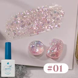 1-12PCS Deer Crash Sparkling Series Gel Nail Polish Sparkling All-match Whitening Sequins Fashionable Eye-catching Nail Supplies