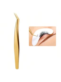 1pc/ 3/5pcs High Precision Lash Tweezers Set Stainless Steel Eyelash Tweezers for Classic Individual and Volume Lash Extensions
