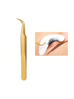 1pc/ 3/5pcs High Precision Lash Tweezers Set Stainless Steel Eyelash Tweezers for Classic Individual and Volume Lash Extensions