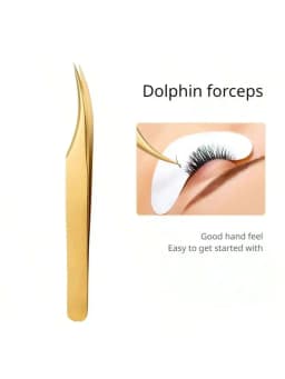 1pc/ 3/5pcs High Precision Lash Tweezers Set Stainless Steel Eyelash Tweezers for Classic Individual and Volume Lash Extensions